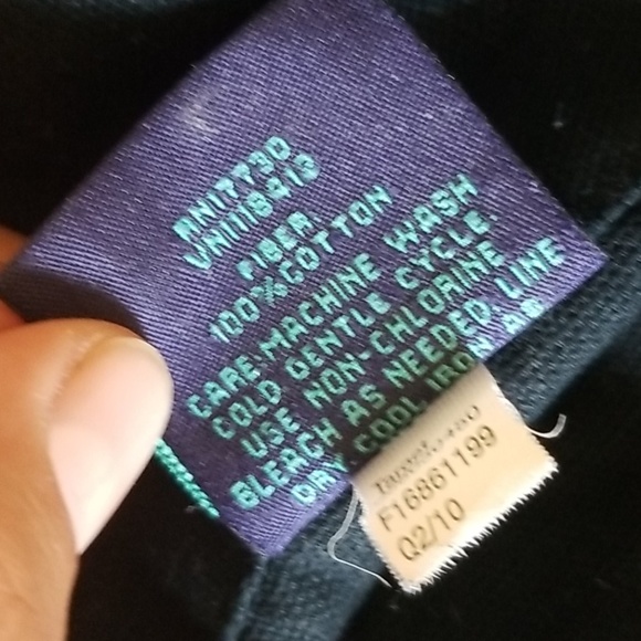 RE Room Essentials Target Black Cotton Curtains - Picture 3 of 4